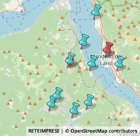 Mappa Via delle Rimembranze, 22030 Barni CO, Italia (3.98636)