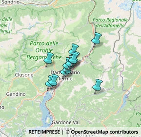 Mappa Via Ignazio Silone, 25047 Darfo Boario Terme BS, Italia (7.21917)