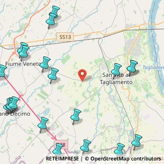 Mappa San Vito Al Tagliamento, 33098 San Vito al Tagliamento PN, Italia (6.7465)