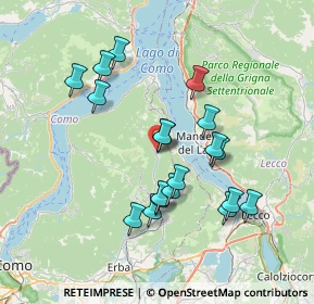 Mappa Via Biagio Verri, 22030 Barni CO, Italia (6.68316)