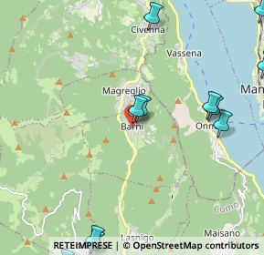 Mappa Via Biagio Verri, 22030 Barni CO, Italia (3.28313)