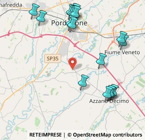 Mappa Via degli Artigiani, 33082 Azzano Decimo PN, Italia (4.89353)