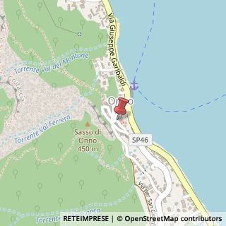 Mappa Via torriani napo, 22100 Oliveto Lario, Lecco (Lombardia)