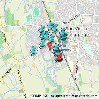 Mappa Via Massimo D'Azeglio, 33078 San Vito al Tagliamento PN, Italia (0.26667)