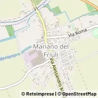 Map Mariano del Friuli