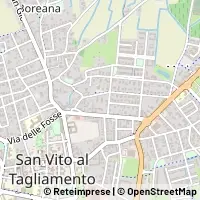 Map San Vito al Tagliamento