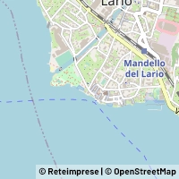 Mapa Mandello del Lario