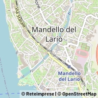 Kort Mandello del Lario