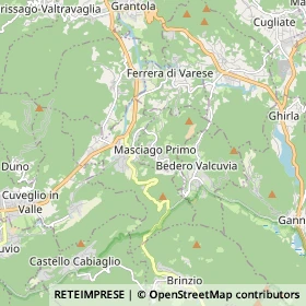 Mappa Masciago Primo