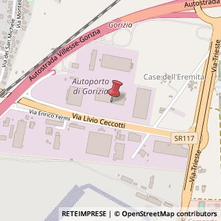 Mappa Autoporto S. Andrea, 1, 34170 Gorizia, Gorizia (Friuli-Venezia Giulia)