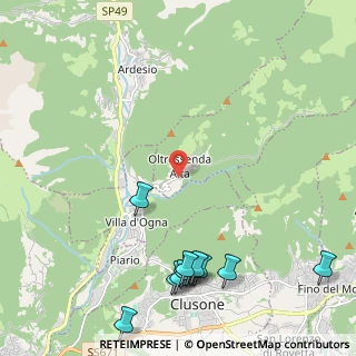 Mappa Via Beccarelli, 24020 Oltressenda Alta BG, Italia (2.85545)