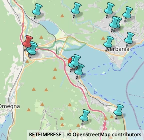 Mappa Piazza Monte Camoscio, 28831 Baveno VB, Italia (4.86313)