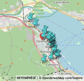 Mappa Piazza Monte Camoscio, 28831 Baveno VB, Italia (1.169)