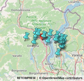 Mappa Piazza Monte Camoscio, 28831 Baveno VB, Italia (9.792)