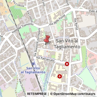 Mappa Via Pomponio Amalteo, 41, 33078 San Vito al Tagliamento, Pordenone (Friuli-Venezia Giulia)
