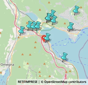 Mappa Via dei Pascoli, 28831 Baveno VB, Italia (3.69833)