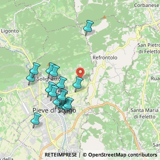 Mappa Via Suoi, 31053 Pieve di Soligo TV, Italia (1.99)