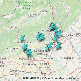 Mappa Via Suoi, 31053 Pieve di Soligo TV, Italia (12.1915)