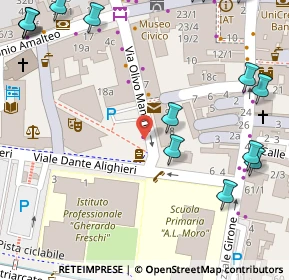 Mappa Via Olivo Manfrin, 33078 San Vito al Tagliamento PN, Italia (0.1135)