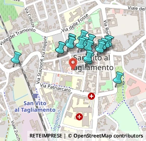 Mappa Via Olivo Manfrin, 33078 San Vito al Tagliamento PN, Italia (0.1735)