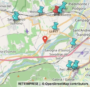 Mappa Via Gorizia, 34170 Gorizia GO, Italia (2.73667)