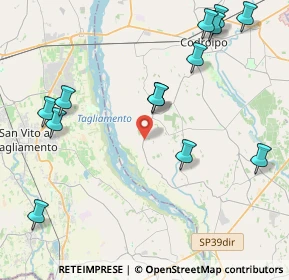 Mappa Via G. Freschi, 33030 Camino al Tagliamento UD, Italia (5.02154)