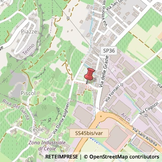 Mappa Via Dante Alighieri, 9, 38062 Arco, Trento (Trentino-Alto Adige)