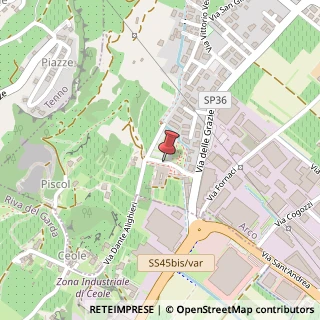 Mappa Via dante alighieri 16, 38062 Arco, Trento (Trentino-Alto Adige)