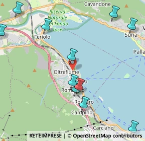 Mappa Via Edelweiss, 28831 Baveno VB, Italia (2.71583)