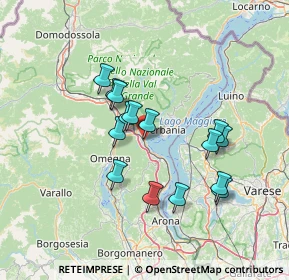 Mappa Via Edelweiss, 28831 Baveno VB, Italia (11.95533)