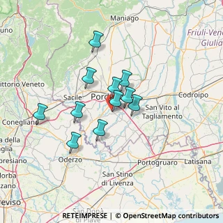 Mappa Via Fautario, 33082 Azzano Decimo PN, Italia (10.36091)