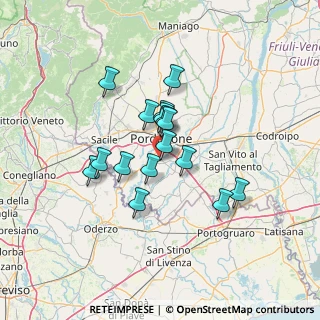 Mappa Via Fautario, 33082 Azzano Decimo PN, Italia (10.15875)