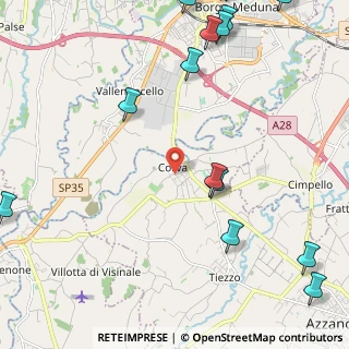 Mappa Via Fautario, 33082 Azzano Decimo PN, Italia (3.5475)