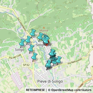 Mappa Via San Gallet, 31053 Pieve di Soligo TV, Italia (0.7015)