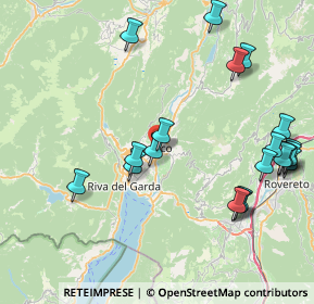 Mappa Via S. Sisto, 38062 Arco TN, Italia (9.455)