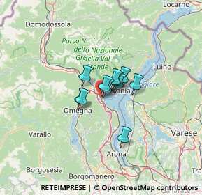 Mappa Via Indipendenza, 28831 Baveno VB, Italia (6.18364)