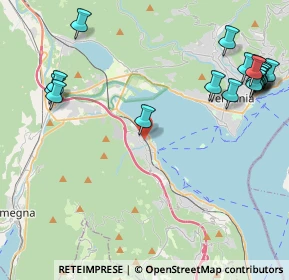 Mappa Via Indipendenza, 28831 Baveno VB, Italia (5.56111)