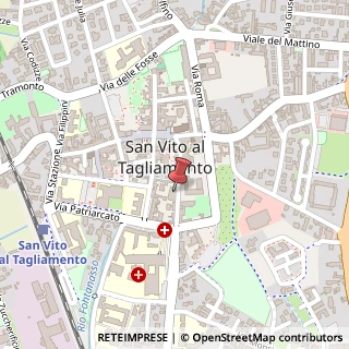 Mappa Via Antonio Altan, 46/H, 3307 San Vito al Tagliamento, Pordenone (Friuli-Venezia Giulia)