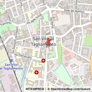 Mappa Via Antonio Altan, 35, 33078 San Vito al Tagliamento, Pordenone (Friuli-Venezia Giulia)