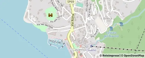 Mappa Laveno-Mombello