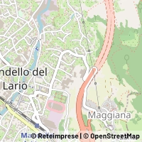 Map Mandello del Lario