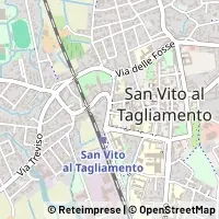 Map San Vito al Tagliamento