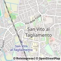 Map San Vito al Tagliamento