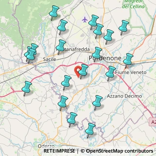 Mappa Via Prata, 33070 Brugnera PN, Italia (9.3475)