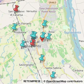 Mappa Via Pietro Angelo Cristofoli, 33078 San Vito al Tagliamento PN, Italia (1.82083)