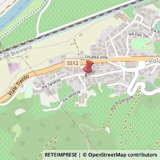 Mappa Via Spiazze, 31, 38060 Volano, Trento (Trentino-Alto Adige)
