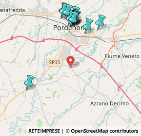 Mappa Via Chiesa, 33082 Azzano Decimo PN, Italia (4.85143)