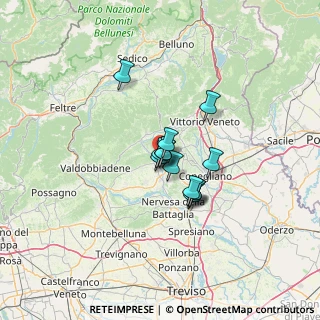 Mappa Via Francesco Fabbri, 31053 Pieve di Soligo TV, Italia (7.87)
