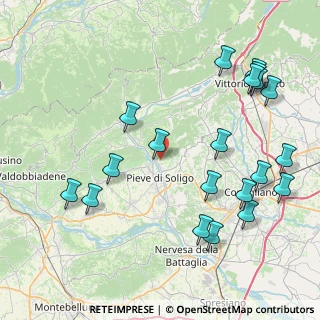 Mappa Via Francesco Fabbri, 31053 Pieve di Soligo TV, Italia (9.781)