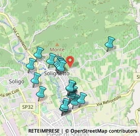 Mappa Via Francesco Fabbri, 31053 Pieve di Soligo TV, Italia (0.9055)